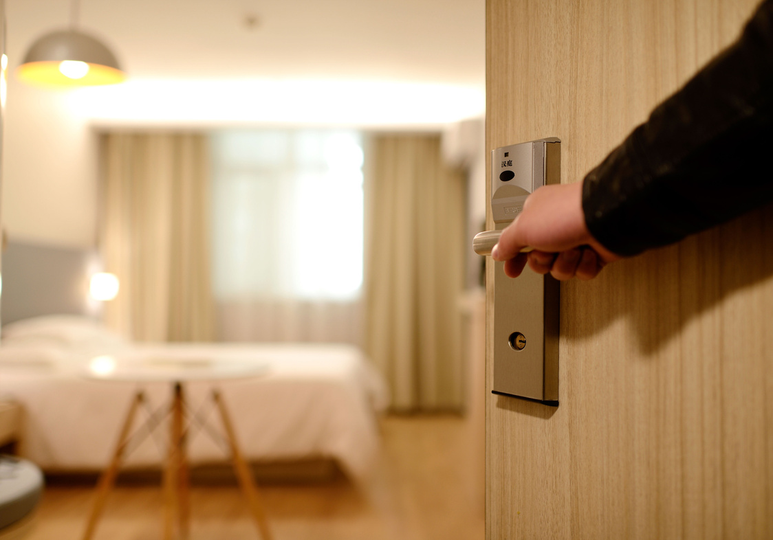 Modern Hotel Bedroom Interior